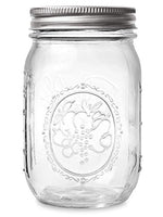 Ball Regular Mouth Pint 16-oz Mason Jar with Lids and Bands (Pack of 24)