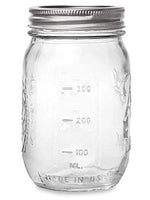 Ball Regular Mouth Pint 16-oz Mason Jar with Lids and Bands (Pack of 24)