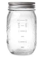 Ball Regular Mouth Pint 16-oz Mason Jar with Lids and Bands (Pack of 24)