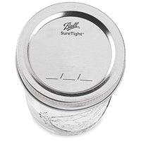 Ball Regular Mouth Pint 16-oz Mason Jar with Lids and Bands (Pack of 24)