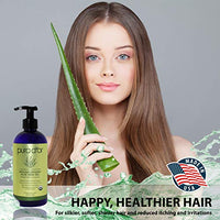 PURA D'OR USDA Organic Aloe Vera Gel, Lemongrass Scent (16oz) Deeply Hydrating, Moisturizing Skin & Hair - Sunburn, Bug Bites, Rashes, Small Cuts, Eczema, Psoriasis & Rosacea Care (Packaging varies)