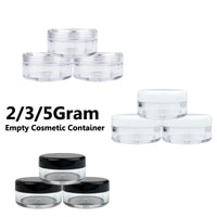 10Pcs Empty Cosmetic Containers 2g 3g 5g Empty Jar Pot Eyeshadow Makeup Face Cream Lip Balm Container